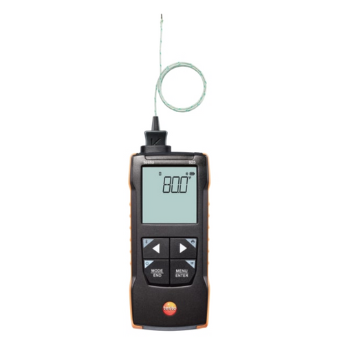 Testo 925 - Strumento di misura della temperatura per TC Tipo K con collegamento all’app