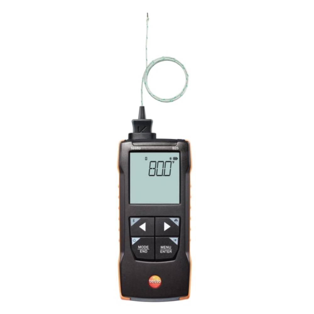 Testo 925 - Strumento di misura della temperatura per TC Tipo K con collegamento all’app