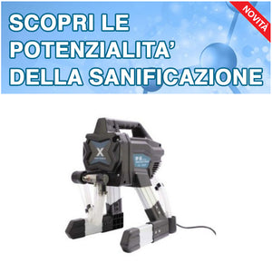 Pompa per SANIFICAZIONE AIRLESS X-6 DINO POWER