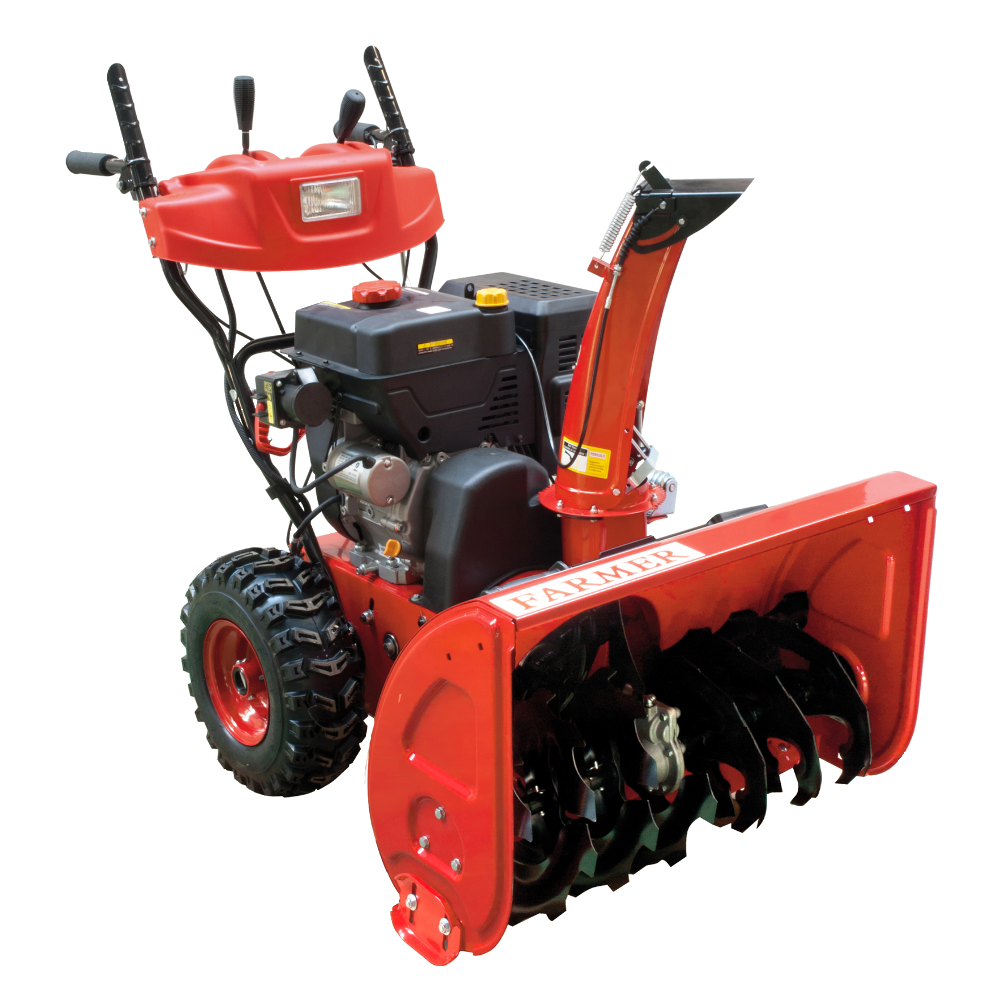 SPAZZANEVE/TURBINA DA NEVE FARMER STG1376E 13 CV CON CATENE DA NEVE