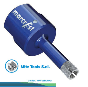 Punte per piastrelle grés porcellanato granito MARCRIST PG850 1/2" X 20 UNF